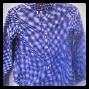 Boys size 8 Ralph Lauren Blue button up